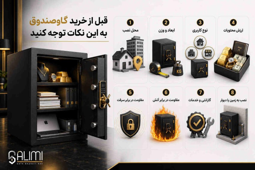 نکات-قبل-از-خرید-گاوصندوق
