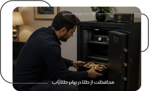محافظت از طلا در برابر طلایاب